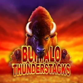 Slots logo of Buffalo Thunderstacks from Amatic Industries at Celsius Casino