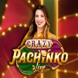 Official Live Casino logo: Crazy Pachinko by Evolution at Celsius Casino