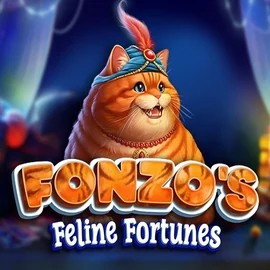 Slots logo of Fonzos Feline Fortunes from Pragmatic Play at Celsius Casino