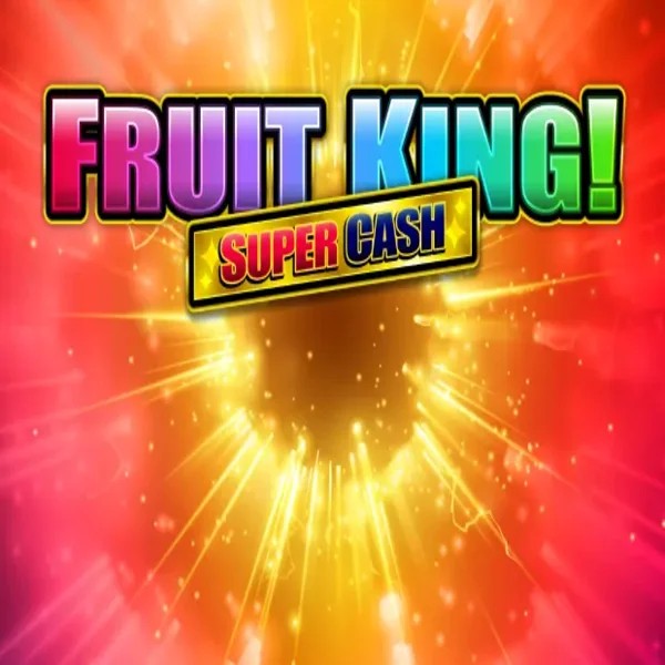 Fruit King Super Cash by Greentube, showcased at celsiuscasinoo.com – game logo