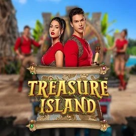 Treasure Island online game logo by Pragmatic Play on celsiuscasinoo.com
