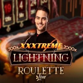 Live Casino logo of XXXtreme Lightning Roulette from Evolution at Celsius Casino
